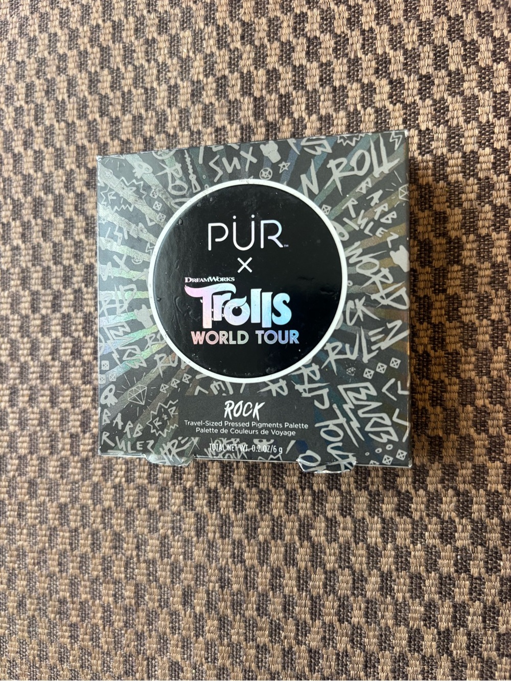 PÜR x Trolls World Tour Rock Travel-Sized Pressed Pigment Palette 0.2 OZ.
